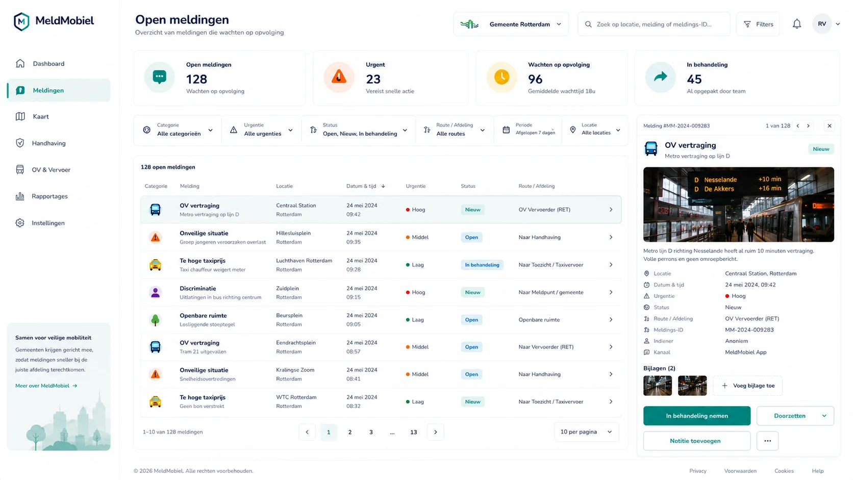 Eén portal voor gemeentelijke meldingen